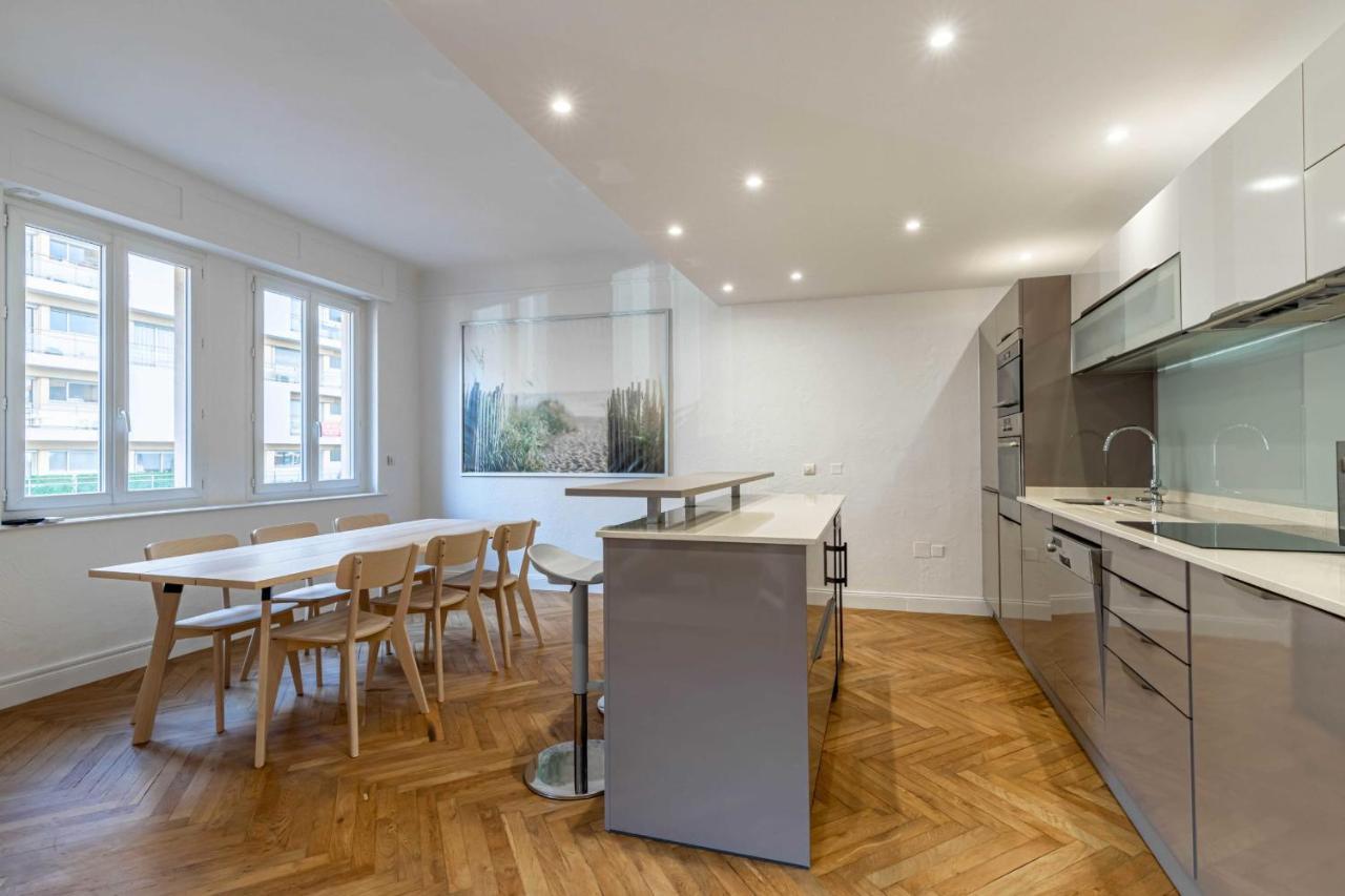 Renovated Apartment 80M2 6P 2Br - Cannes Palm Beach Buitenkant foto